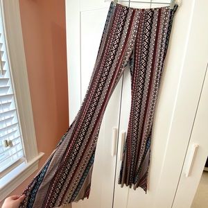 Pacsun Flowy Boho Wide Legged Pants